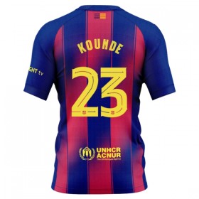 FC Barcelona Kounde 23 Hjemme 2025-26 - Fodboldtrøjer (S/S)